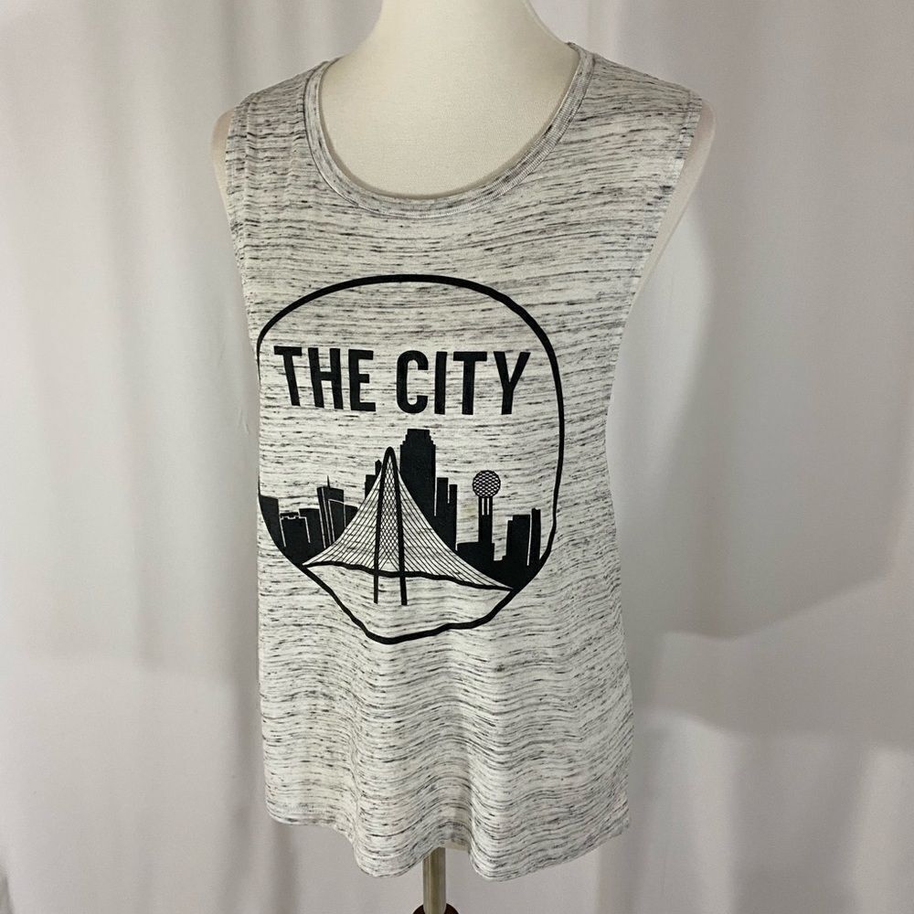 The City Dallas Graphic Tank Top